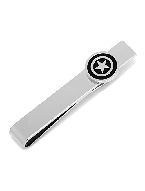 Cufflinks, Inc. Captain America Silver Tie Bar