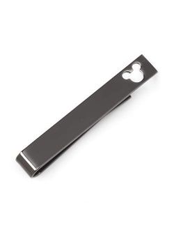 Disney Mickey Mouse Cut Out Black Tie Bar