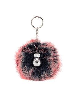 Pompom Monkey Keychain