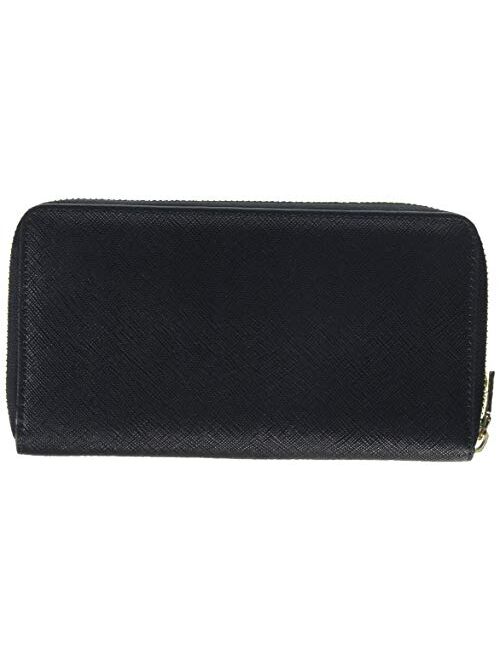 Love Moschino Zippered Wallet, Black