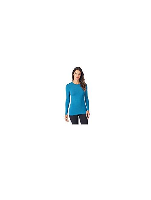 Cuddl Duds Women's Softwear with Stretch Long Sleeve Crew Neck Top