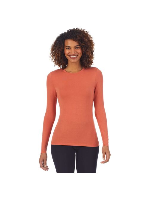 Cuddl Duds Women's Softwear with Stretch Long Sleeve Crew Neck Top