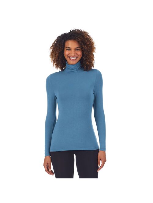 Cuddl Duds Cuddle Duds Women's Softwear with Stretch Long Sleeve Turtle Neck Top