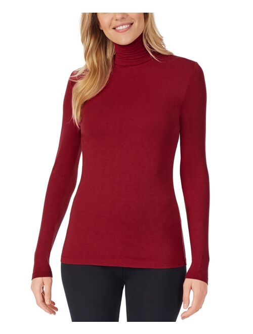 Cuddl Duds Cuddle Duds Women's Softwear with Stretch Long Sleeve Turtle Neck Top