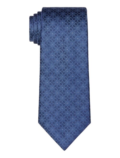 Calvin Klein Men's Stellar Medallion Printed Tie