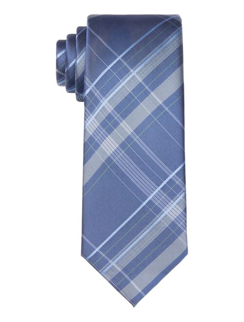 Calvin Klein Men's Pinpoint Grid Tie