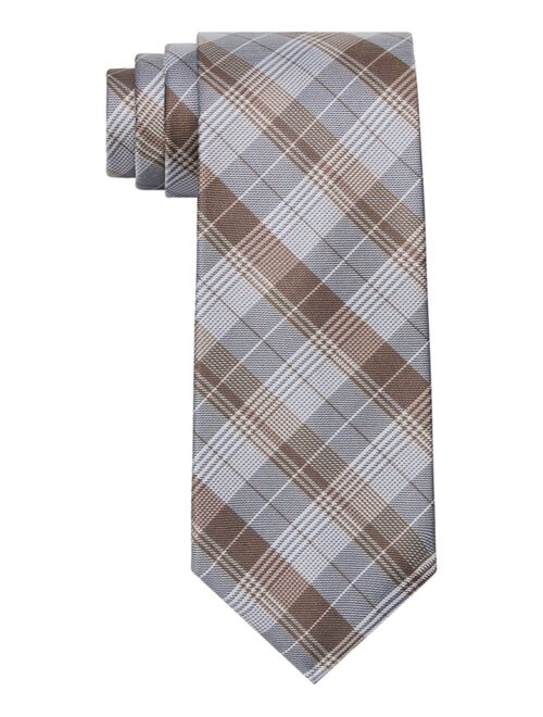 Calvin Klein Men's Modern Glen Plaid Tie