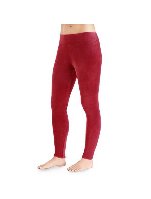 Women's Cuddl Duds® Double Plush Velour Leggings