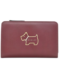 Women's Heritage Dog Outline Mini Flap Over Wallet