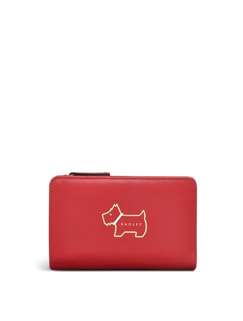 Radley London Women's Heritage Dog Outline Mini Flap Over Wallet