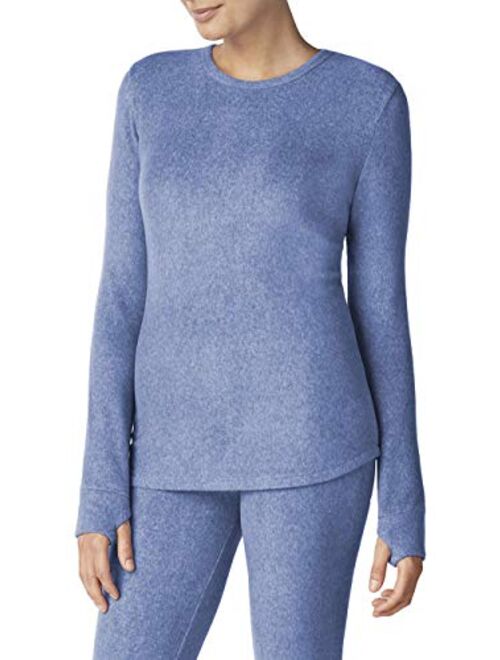 Cuddl Duds ClimateRight Long Sleeve Crew Stretch Fleece