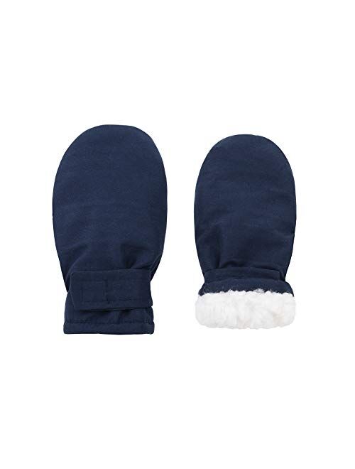 American Trends Lined Fleece Toddler Mittens Kids Winter Warm Gloves Child Ski Gloves Waterproof Snow Baby Mitten for Boys Girls