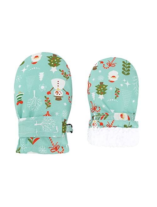 American Trends Lined Fleece Toddler Mittens Kids Winter Warm Gloves Child Ski Gloves Waterproof Snow Baby Mitten for Boys Girls