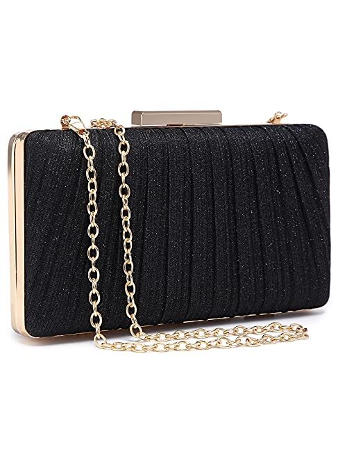 DASEIN Women Evening Purses Clutch Bags Formal Party Clutches Wedding Purses Cocktail Prom Handbags