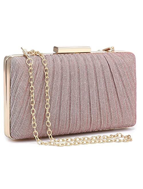 DASEIN Women Evening Purses Clutch Bags Formal Party Clutches Wedding Purses Cocktail Prom Handbags