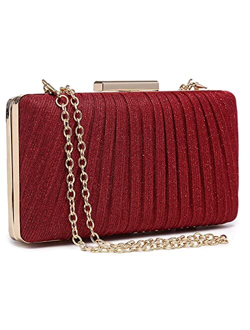 DASEIN Women Evening Purses Clutch Bags Formal Party Clutches Wedding Purses Cocktail Prom Handbags