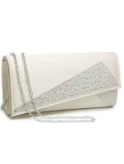 Women Rhinestone Evening Clutch Bags Formal Party Clutches Wedding Purses Cocktail Prom Clutches