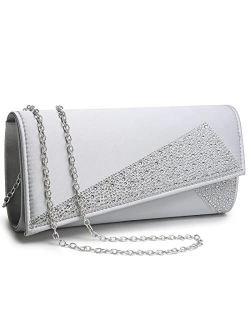 Women Rhinestone Evening Clutch Bags Formal Party Clutches Wedding Purses Cocktail Prom Clutches