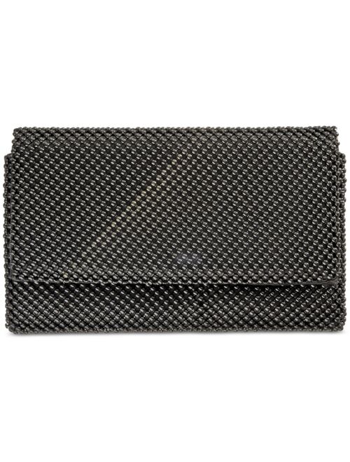 INC International Concepts I.N.C Prudence Shiny Mesh Clutch, Created for Macy's