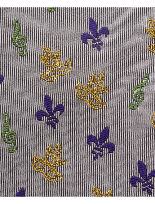 Cufflinks, Inc. Men's Mardi Gras Mask Tie