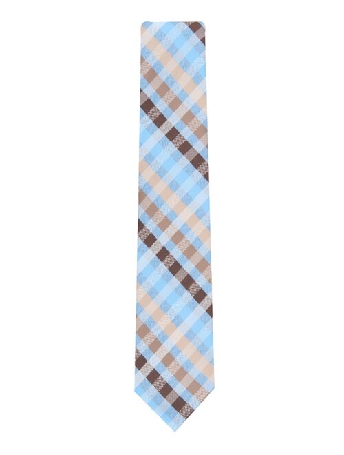 Perry Ellis Men's Carlson Check Tie