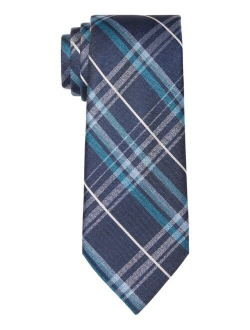 Men's Classic Railroad Plaid Tie