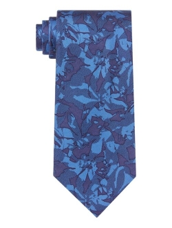 Men's Classic Abstract Floral Tie