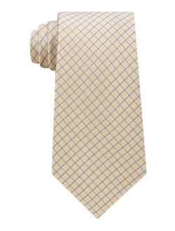 Men's Mini Grid Silk Tie