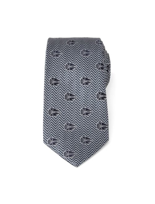 Star Wars Men's Millennium Falcon Herringbone Tie