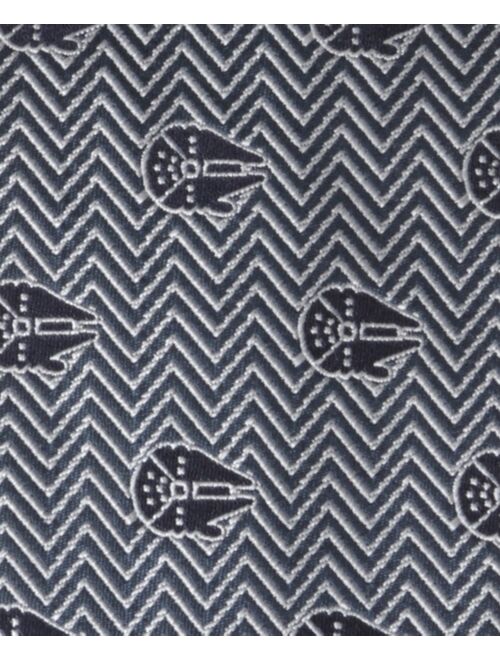 Star Wars Men's Millennium Falcon Herringbone Tie