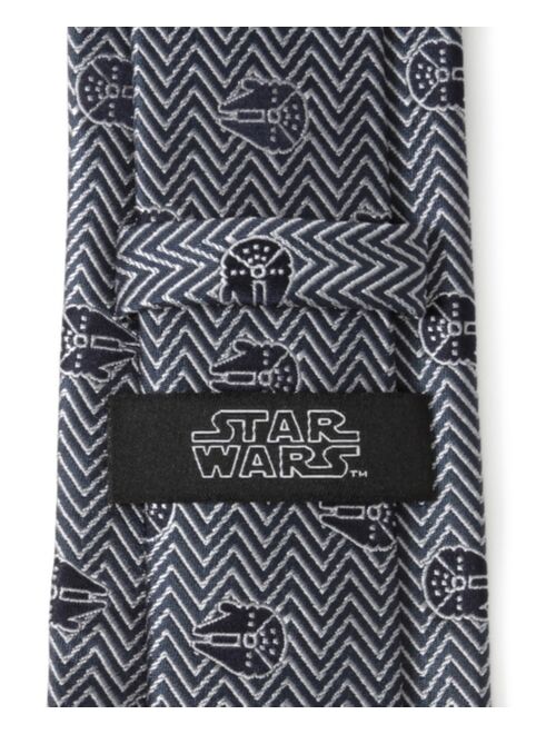 Star Wars Men's Millennium Falcon Herringbone Tie