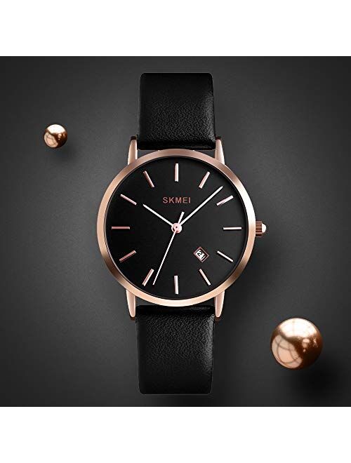 CakCity Fashion Simple Watches for Women - Classic Analog Waterproof Womens Watch with Date Quartz Casual Unisex Ladies Wrist Watch Stainless Steel Mesh Band