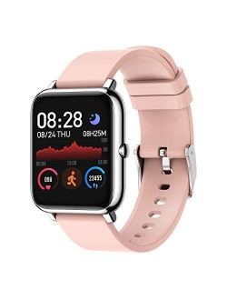 Smart Watch, Waterproof Smart Watch for Men Women, Fitness Tracker with Heart Rate Blood Pressure Blood Oxygen Monitor, Smartwatch Activity Tracker Pedometer Calori