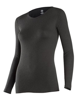 Women's Basic Dual Layer Long Sleeve Base Layer Top 50ASMWW