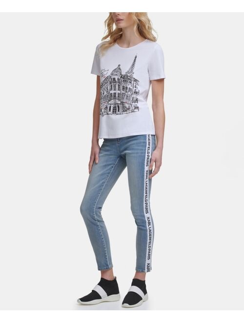 Karl Lagerfeld Corner City Scene Tee