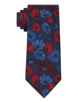 Men's Midnight Floral Tie