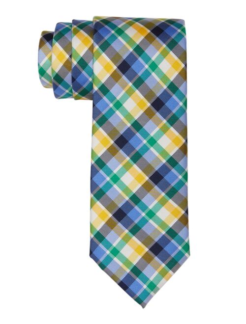 Tommy Hilfiger Men's Multi Plaid Slim Tie