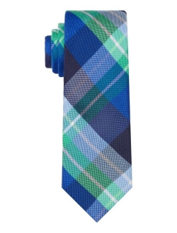 Men's Slim Plaid Tie