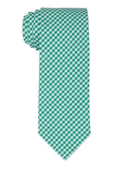 Men's Gingham Slim Tie