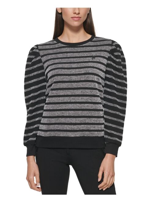 Karl Lagerfeld Contrast Striped Top