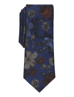 Men's Skinny Sebban Floral Tie, Created for Macy's