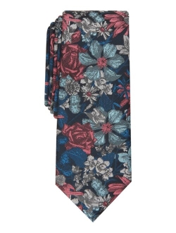 Men's Troude Skinny Floral Tie, Created for Macy's