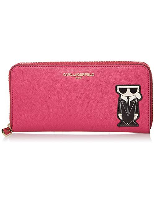 Karl Lagerfeld Hermine Continental Zip Around Wallet