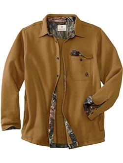 mens Big Woods Fleece Shirt Jacket