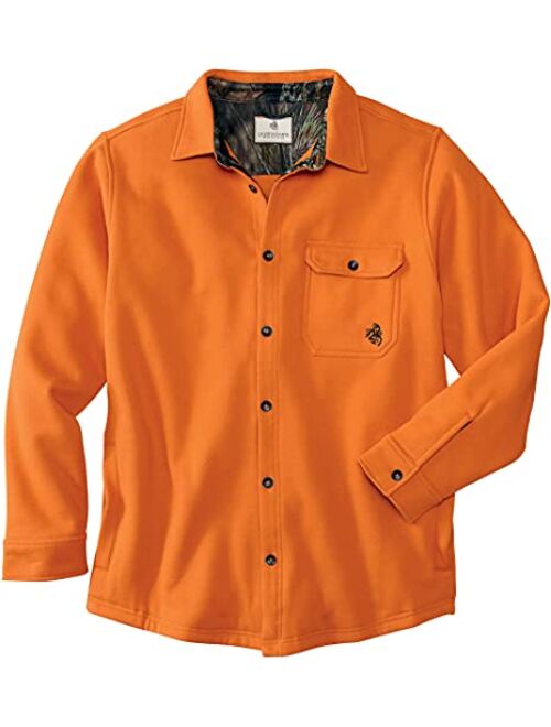 Legendary Whitetails mens Big Woods Fleece Shirt Jacket