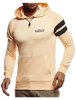 Men's Stylish Hoodie Longsleeve Pullover Sweatshirt Sweater Jacket For Men Slim Fit LN-8334