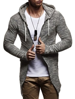 Men's Long Sleeve Hooded Lightweight Relaxed Fit Full Zip Hoodies