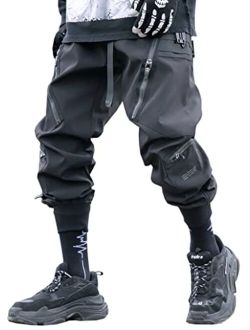 Men's Jogger Pocket Ankle Athletic Harem Techwear Pants