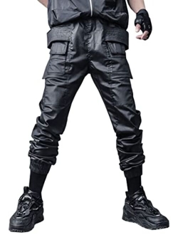 Men's Jogger Pocket Ankle Athletic Harem Techwear Pants