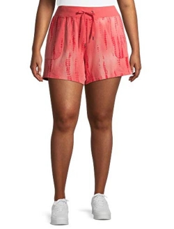 Women's Plus Size Knit Shorts